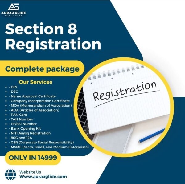 Section 8 Registration Complete Package Private Limited Company Registration